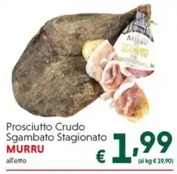 DiMeglio Prosciutto Crudo Sgambato Stagionato Murru offerta