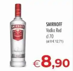 MerSi Supermercati Smirnoff Vodka Red offerta