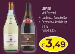 MerSi Supermercati Chiarli Vini Frizzanti offerta