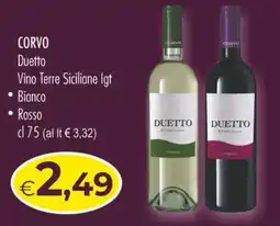 MerSi Supermercati Corvo Duetto offerta