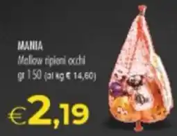 MerSi Supermercati Mania Mallow ripieni occhi offerta