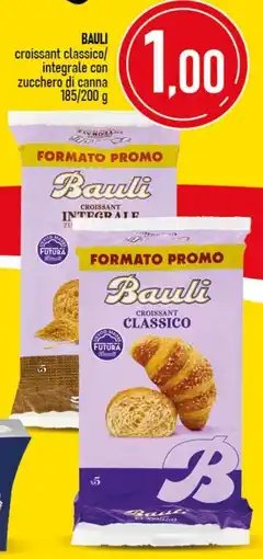 Ciro Amodio Bauli croissant classico/ integrale con zucchero di canna offerta