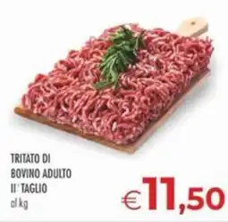 MerSi Supermercati Tritato di bovino adulto Il Taglio offerta
