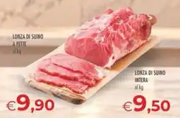 MerSi Supermercati Lonza di suino offerta