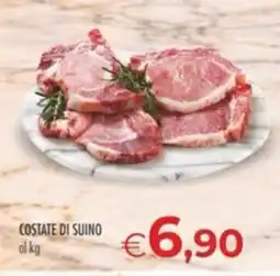 MerSi Supermercati Costate di suino offerta