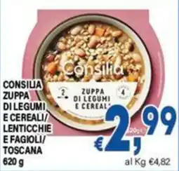 DEM Consilia zuppa di legumi e cereali offerta