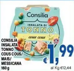 DEM Consilia insalata di tonno cous cous offerta