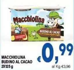 DEM Macchiolina budino al cacao offerta