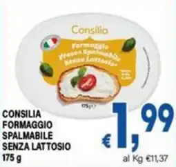 DEM Consilia formaggio spalmabile senza lattosio offerta