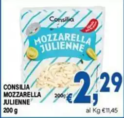 DEM Consilia Mozzarella Julienne offerta