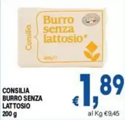 DEM Consilia burro senza lattosio offerta