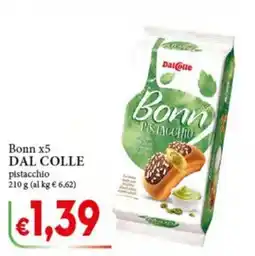 D'Italy Bonn pistacchio Dal Colle offerta