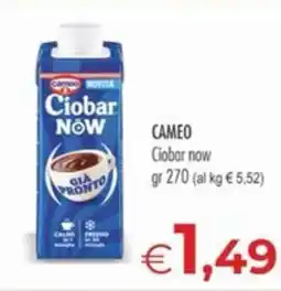 MerSi Supermercati Cameo Ciobar now offerta