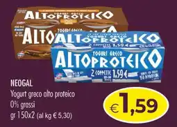 MerSi Supermercati Neogal Yogurt greco alto proteico offerta