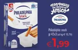 MerSi Supermercati Philadelphia snack offerta