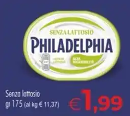 MerSi Supermercati Philadelphia senza lattosio offerta