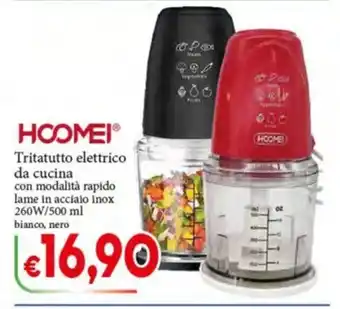 Tritatutto elettrico da cucina Hoomei