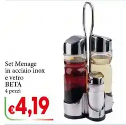 D'Italy Set Menage BETA offerta
