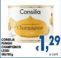 DEM Consilia funghi lessati champignon offerta