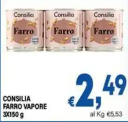 DEM Consilia Farro Vapore offerta