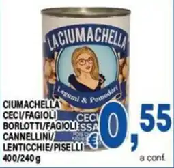 DEM La Ciumachella Ceci/Fagioli Borlotti/Fagioli Cannellini/Lenticchie/Piselli offerta