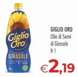 MerSi Supermercati Giglio Oro Olio di Semi di Girasole offerta