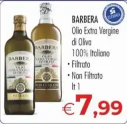 MerSi Supermercati Barbera olio extra vergine di oliva offerta
