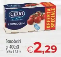 MerSi Supermercati Pomodorini Cirio offerta