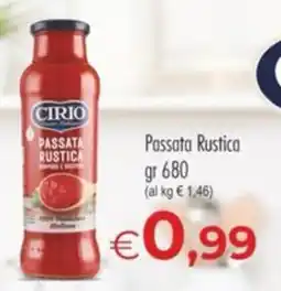 MerSi Supermercati Passata Rustica Cirio offerta