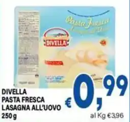 DEM Divella pasta fresca lasagna all'uovo offerta