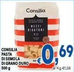 DEM Consilia pasta di semola di grano duro offerta