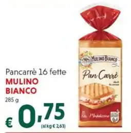 DiMeglio Pancarrè 16 fette Mulino Bianco offerta
