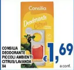 DEM Consilia deodorante piccoli ambienti citrus/lavanda offerta