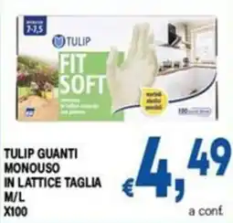 DEM Tulip guanti monouso in lattice offerta
