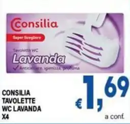 DEM Consilia Tavolette WC Lavanda offerta