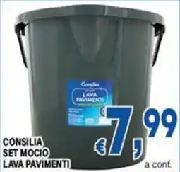 DEM Consilia set mocio lava pavimenti offerta