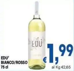 DEM EDU' Bianco/Rosso offerta