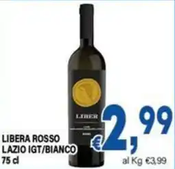 DEM Libera Rosso Lazio IGT/Bianco offerta