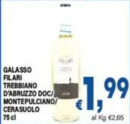 DEM Galasso Filari Trebbiano d'Abruzzo Doc/Montepulciano/Cerasuolo offerta