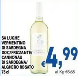 DEM Sa Lughe Vermentino di Sardegna offerta
