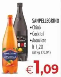 MerSi Supermercati Sanpellegrino Aranciata offerta