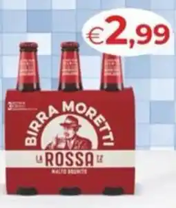 MerSi Supermercati Birra Moretti La Rossa offerta