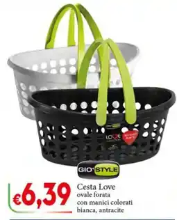 D'Italy Cesta Love GIO' STYLE offerta