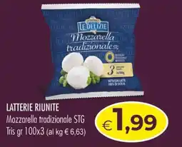 MerSi Supermercati Mozzarella tradizionale STG offerta