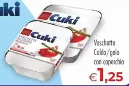 MerSi Supermercati Vaschette Caldo/gelo con coperchio Cuki offerta