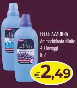 MerSi Supermercati Felce Azzurra Ammorbidente diluito offerta