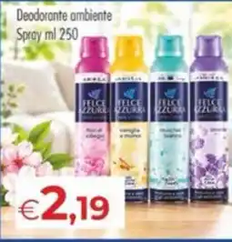 MerSi Supermercati Deodorante ambiente Felce Azzurra offerta