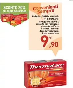 Spazio Conad Fasce autoriscaldanti Thermacare offerta