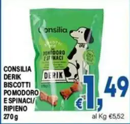 DEM Consilia Derik biscotti pomodoro e spinaci offerta
