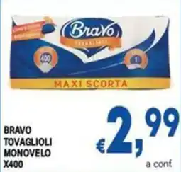 DEM Bravo tovaglioli monove lo offerta